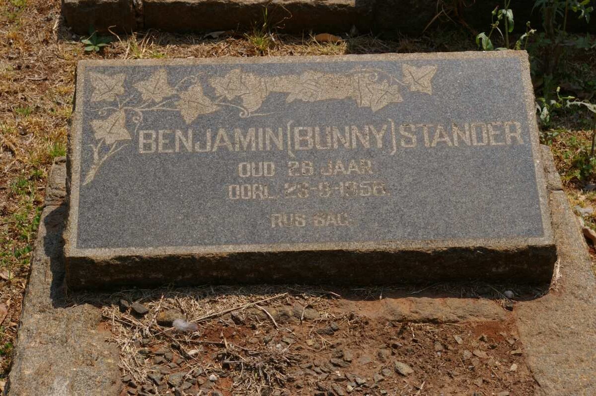STANDER Benjamin -1956
