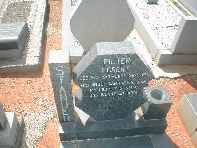STANDER Pieter Egbert 1913-1971