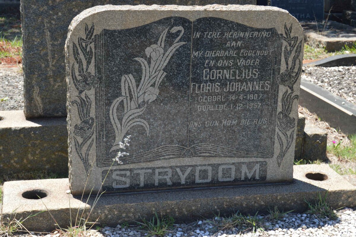 STRYDOM Cornelius Floris Johannes 1907-1957 :: BOTHA Pieter Marthinus 1912-1965