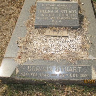 STUART Thelma M. 1910-1980 :: STUART Gordon 1942-1959