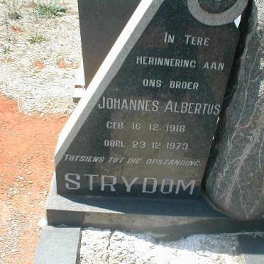 STRYDOM Johannes Albertus 1918-1973