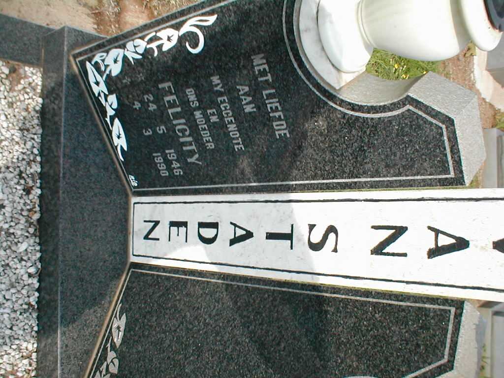 STADEN Felicity, van 1946-1990