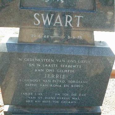 SWART Jerrie 1944-1975
