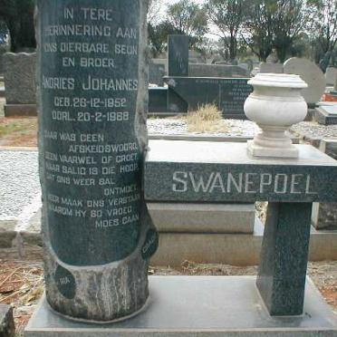 SWANEPOEL Andries Johannes 1952-1968
