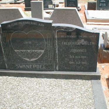 SWANEPOEL Frederick Willem Johannes 1925-1969