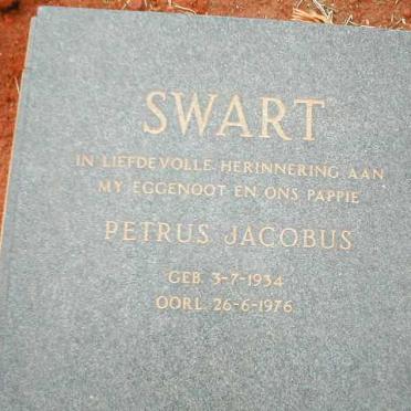 SWART Petrus Jacobus 1934-1976