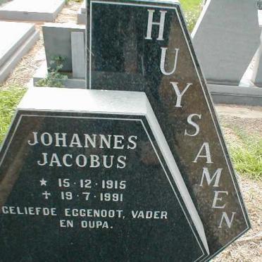 HUYSAMEN Johannes Jacobus 1915-1991
