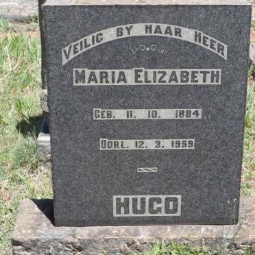 HUGO Maria Elizabeth 1884-1959