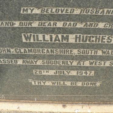 HUGHES William 1881-1947