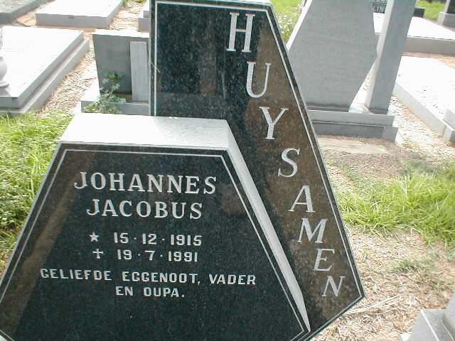 HUYSAMEN Johannes Jacobus 1915-1991