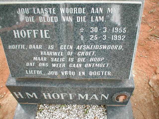 HOFFMAN H.M. 1955-1992