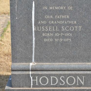 HODSON Russell Scott 1901-1975