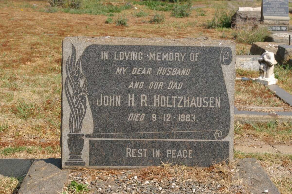 HOLTZHAUSEN John H.R. -1963