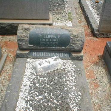 HODGKINSON Phillipina R. 189?-1970