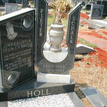 HÖLL Pieter Schalk 1965-1985