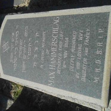 HAMMERSCHLAG Max -1954