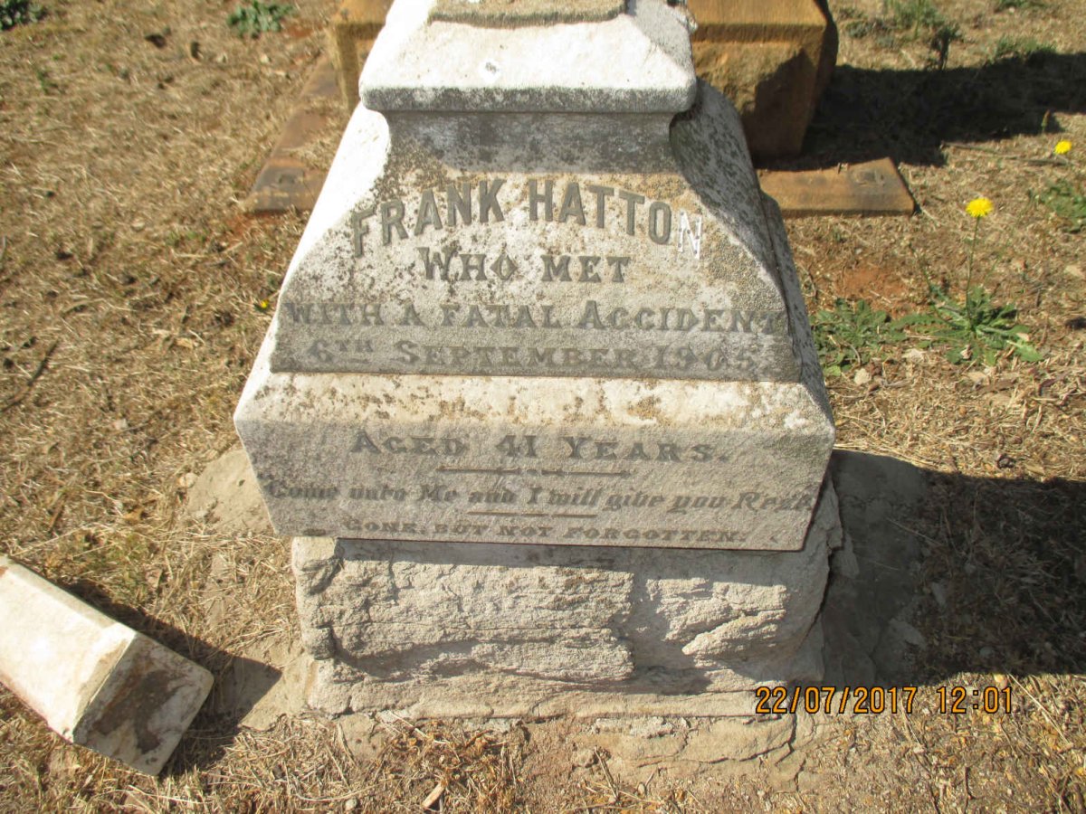 HATTO Frank -1905
