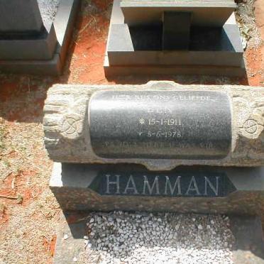 HAMMAN Ben 1911-1978