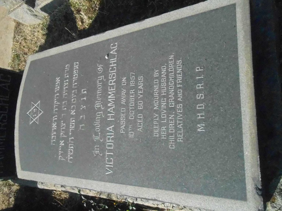 HAMMERSCHLAG Victoria -1957