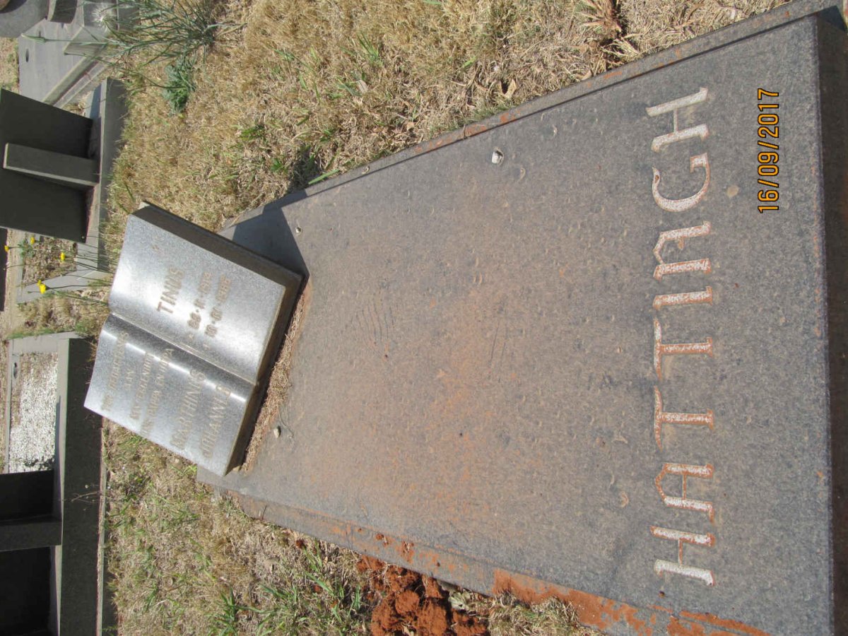 HATTINGH Marthinus Johannes 1914-1986