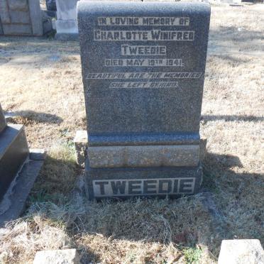 TWEEDIE Charlotte Winifred -1941