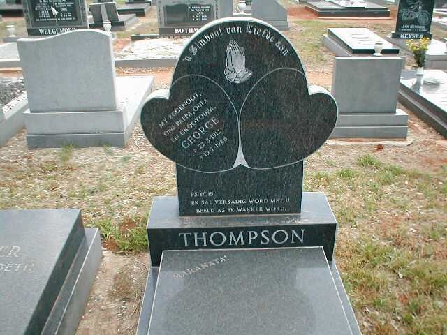 THOMPSON George 1912-1988