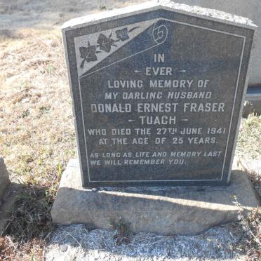 TUACH Donald Ernest Fraser -1941