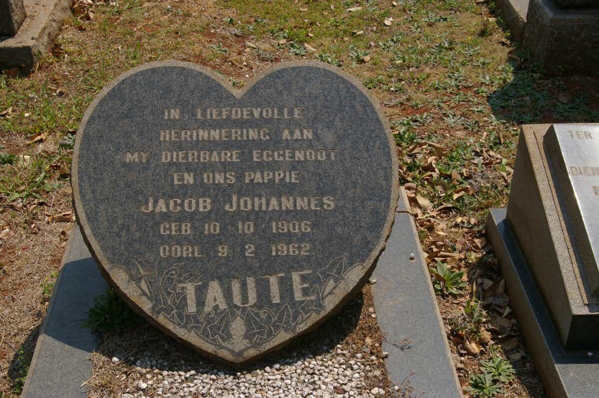 TAUTE Jacob Johannes 1906-1962
