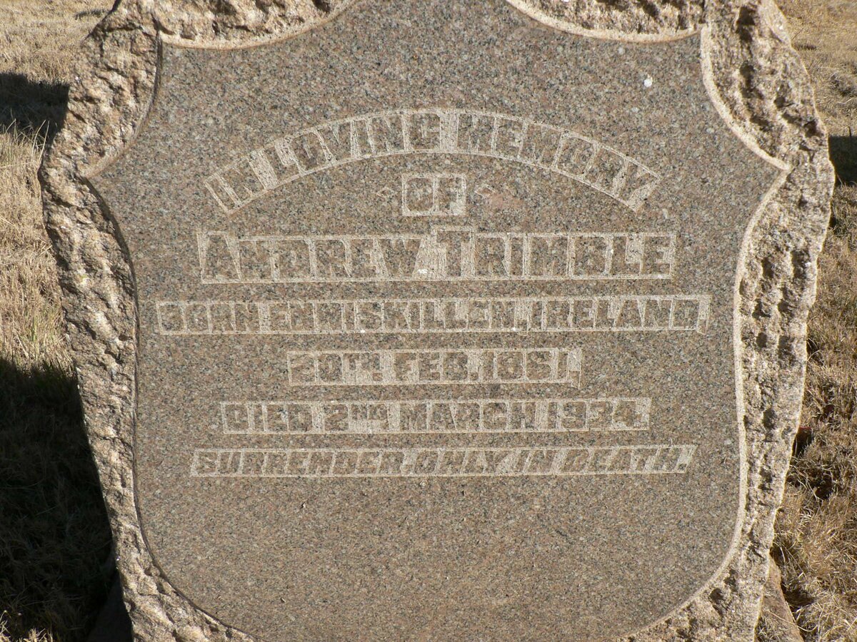 TRIMBLE Andrew 1861-1934