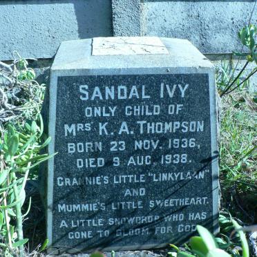 THOMPSON Sandal Ivy 1936-1938