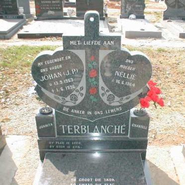 TERBLANCHÉ J.P 1963-1996 &amp; Nellie 1964-