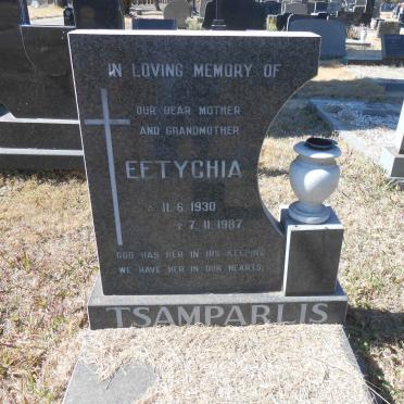 TSAMPARLIS Eftychia 1930-1987