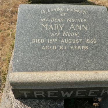 TREWEEK Mary Ann nee MOOR -1956