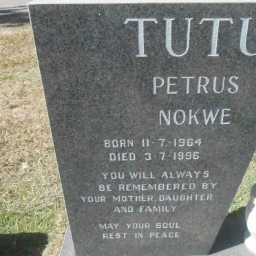 TUTU Petrus Nokwe 1964-1996