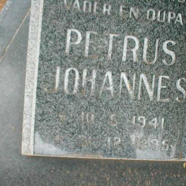 ? Petrus Johannes 1941-1995