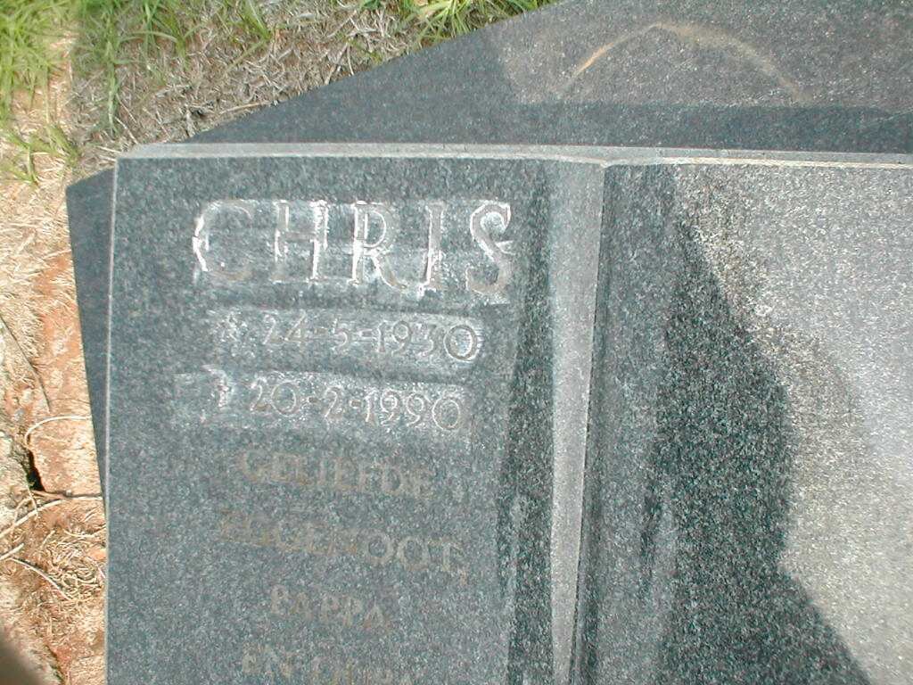 ? Chris 1930-1990