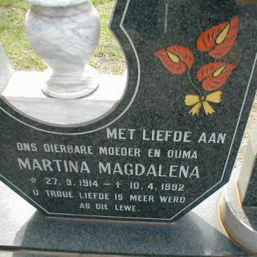 ? Martina Magdalena 1914-1992