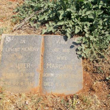 ? Walter 1896-1947 &amp; Margaret 189?-1980
