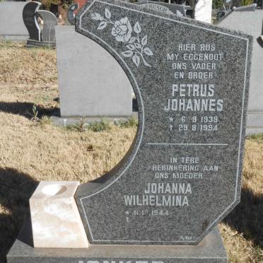 ? Petrus Johannes 1939-1994 &amp; Johanna Wilhelmina 1944-
