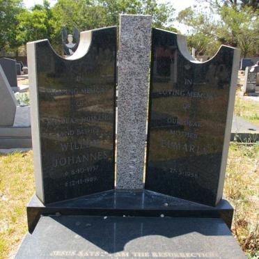 ? Willem Johannes 1957-1989 &amp; Elmaria 1958-