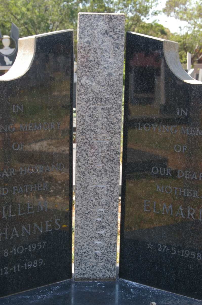 ? Willem Johannes 1957-1989 &amp; Elmaria 1958-