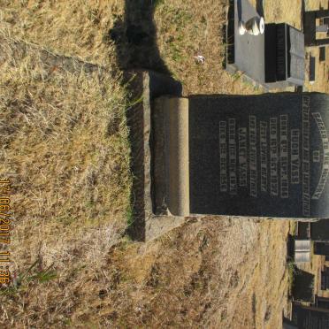 VASS Hugh 1866-1937 &amp; Janet 1870-1956