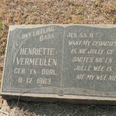 VERMEULEN Henriette -1963