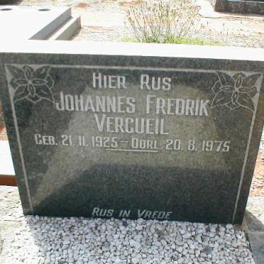 VERCUEIL Johannes Fredrik 1925-1975