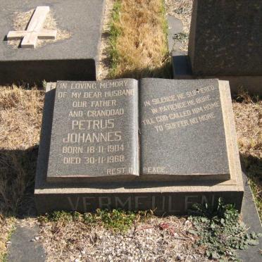 VERMEULEN Petrus Johannes 1904-1968