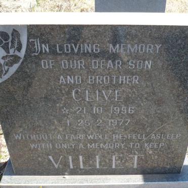 VILLET Clive 1956-1977