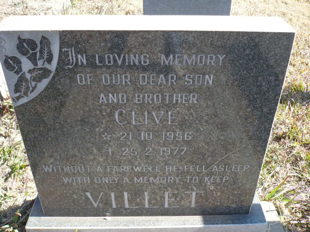 VILLET Clive 1956-1977