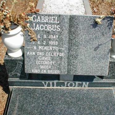 VILJOEN Gabriel Jacobus 1947-1999