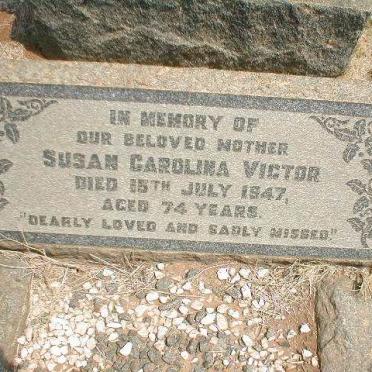 VICTOR Susan Carolina -1947