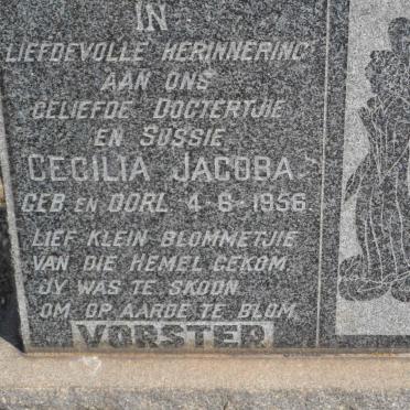 VORSTER Cecilia Jacoba 1956-1956